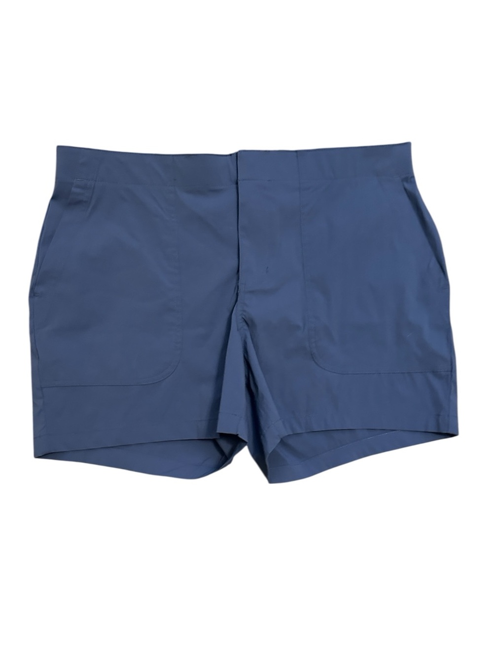 Eddie Bauer Blue Elastic-Waist Hiking Shorts New with Tags